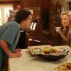 SURVIVING JACK: Frankie (Connor Buckley, L) talks with his mom Joanne (Rachael Harris, R) in the &quot;How Do You Talk To An Angel&quot; episode of SURVIVING JACK airing Thursday, April 10 (9:30 -10:00 PM ET/PT) on FOX. Also Pictured: Christopher Meloni. &#xa9;2014 Fox Broadcasting Co. Cr: Mike Yarish/FOX