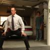 SURVIVING JACK: Frankie (Connor Buckley, R) watches Jack (Christopher Meloni, L) stretch in the &quot;How Do You Talk To An Angel&quot; episode of SURVIVING JACK airing Thursday, April 10 (9:30 -10:00 PM ET/PT) on FOX.  &#xa9;2014 Fox Broadcasting Co. Cr: Mike Yarish/FOX