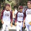 SURVIVING JACK: L-R: Mikey (Tyler Foden), George (Kevin Hernandez) and Frankie (Connor Buckley) attend varsity baseball in the &quot;Parents Just Don't Understand&quot; Season Finale episode of SURVIVING JACK airing Thursday, May 8 (9:30-10:00 PM ET/PT) on FOX. &#xa9;2014 Fox Broadcasting Co. CR: Carin Baer/FOX