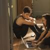"Loss" -- Episode #102 -- Pictured (l-r): Davi Santos as Gabe ; Dania Ramirez as Hannah of TELL ME A STORY for CBS All Access. Photo Cr: Patrick Harbron/CBS ÃÂ© 2018 CBS Interactive. All Rights Reserved.