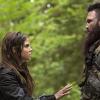 The 100 -- "Inclement Weather" -- Image: HU202a_0620 -- Pictured (L-R): Marie Avgeropoulos as Octavia and Ty Olsson Nyko -- Photo: Katie Yu/The CW -- ÃÂ© 2014 The CW Network, LLC. All Rights Reserved
