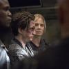 The 100 -- "Inclement Weather" -- Image: HU202b_0131 -- Pictured (L-R): Richard Harmon as Murphy and Kendall Cross as Byrne -- Photo: Cate Cameron /The CW -- ÃÂ© 2014 The CW Network, LLC. All Rights Reserved