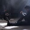 The 100 -- "Inclement Weather" -- Image: HU202b_0221 -- Pictured (L-R): Richard Harmon as Murphy and Bob Morley as Bellamy -- Photo: Cate Cameron /The CW -- ÃÂ© 2014 The CW Network, LLC. All Rights Reserved