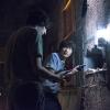 The 100 -- "Remember Me" -- Image: HU209A_0114 -- Pictured (L-R): Devon Bostick as Jasper and Chris Larkin as Monty -- Photo: Cate Cameron/The CW -- ÃÂ© 2015 The CW Network, LLC. All Rights Reserved