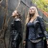 The 100 -- "Survival of the Fittest" -- Image: HU210A_0032 -- Pictured (L-R): Alycia Debnam-Carey as Lexa and Eliza Taylor as Clarke -- Photo: Cate Cameron/The CW -- ÃÂ© 2015 The CW Network, LLC. All Rights Reserved