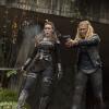 The 100 -- "Survival of the Fittest" -- Image: HU210A_0134 -- Pictured (L-R): Alycia Debnam-Carey as Lexa and Eliza Taylor as Clarke -- Photo: Cate Cameron/The CW -- ÃÂ© 2015 The CW Network, LLC. All Rights Reserved