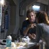 The 100 -- "Bodyguards of Lies" -- Image: HU214A_0340 -- Pictured (L-R): Steve Talley as Wick and Lindsey Morgan as Raven -- Photo: Cate Cameron/The CW -- ÃÂ© 2015 The CW Network, LLC. All Rights Reserved