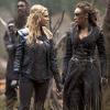 The 100 -- "Bodyguards of Lies" -- Image: HU214B_0062 -- Pictured (L-R): Eliza Taylor as Clarke and Alycia Debnam-Carey as Lexa -- Photo: Cate Cameron/The CW -- ÃÂ© 2015 The CW Network, LLC. All Rights Reserved