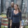 The 100 -- "Wanheda: Part One" -- Image HU301D_0068 -- Pictured: Paige Turco as Abby -- Credit: Cate Cameron/The CW -- ÃÂ© 2015 The CW Network, LLC. All Rights Reserved