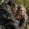 The 100 -- "Wanheda: Part Two" -- Image HU302C_0052 -- Pictured (L-R): Zachary McGowan as Roan and Eliza Taylor as Clarke -- Credit: Cate Cameron/The CW -- ÃÂ© 2015 The CW Network, LLC. All Rights Reserved