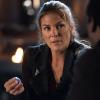 The 100 -- "Bitter Harvest" -- Image HU306a_0413 -- Pictured (L-R): Paige Turco as Abby and Isaiah Washington as Jaha -- Credit: Diyah Pera/The CW -- ÃÂ© 2016 The CW Network, LLC. All Rights Reserved