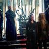 The 100 -- "Bitter Harvest" -- Image HU306b_0213 -- Pictured (L-R): Neil Sandilands as Titus, Alycia Debnam-Carey as Lexa, and Eliza Taylor as Clarke -- Credit: Diyah Pera/The CW -- ÃÂ© 2016 The CW Network, LLC. All Rights Reserveded