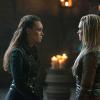 The 100 -- "Bitter Harvest" -- Image HU306b_0239 -- Pictured (L-R): Alycia Debnam-Carey as Lexa, and Eliza Taylor as Clarke -- Credit: Diyah Pera/The CW -- ÃÂ© 2016 The CW Network, LLC. All Rights Reserved