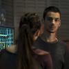 The 100 -- "Terms and Conditions" -- ImageÃÂ HU308b_0191 -- Pictured (L-R): Lindsey Morgan as Raven and Devon Bostick as Jasper -- Credit: Katie Yu/The CW -- ÃÂ© 2016 The CW Network, LLC. All Rights Reserved