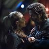 The 100 -- "Stealing Fire" -- ImageÃÂ HU309a_0127 -- Pictured (L-R): Paige Turco as Abby and Henry Ian Cusick as Kane -- Credit: Cate Cameron/The CW -- ÃÂ© 2016 The CW Network, LLC. All Rights Reserved