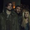 The 100 -- "Stealing Fire" -- ImageÃÂ HU309b_0142 -- Pictured (L-R): Richard Harmon as Murphy, Zachary McGowan as Roan, and Eliza Taylor as Clarke -- Credit: Cate Cameron/The CW -- ÃÂ© 2016 The CW Network, LLC. All Rights Reserved