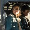 The 100 -- "Demons" -- ImageÃÂ HU312B_0161 -- Pictured (L-R): Lindsey Morgan as Raven and Chris Larkin as Monty -- Credit: Diyah Pera/The CW -- ÃÂ© 2016 The CW Network, LLC. All Rights Reserved