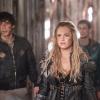 The 100 -- "Join Or Die" -- ImageÃÂ HU313b_0090 --ÃÂ Pictured (L-R): Bob Morley as Bellamy, Eliza Taylor as Clarke, and Devon Bostick as Jasper -- Credit: Dean Buscher/The CW -- ÃÂ© 2016 The CW Network, LLC. All Rights Reserve