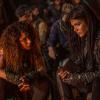 The 100 -- "Red Sky at Morning" -- ImageÃÂ HU314a_0259 -- Pictured (L-R): Nadia Hilker as Luna and Marie Avgeropoulos as Octavia -- Credit: Diyah Pera/The CW -- ÃÂ© 2016 The CW Network, LLC. All Rights Reserved