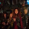 The 100 -- "Red Sky at Morning" -- ImageÃÂ HU314b_0197 -- Pictured (L-R): Bob Morley as Bellamy, Eliza Taylor as Clarke, Nadia Hilker as Luna, and Marie Avgeropoulos as Octavia -- Credit: Diyah Pera/The CW -- ÃÂ© 2016 The CW Network, LLC. All Rights Reserved
