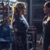 The 100 -- "Perverse Instantiation - Part One" -- Image: HU315b_0395 -- Pictured (L-R): Eliza Taylor as Clarke and Lindsey Morgan as Raven -- Photo: Dean Buscher/The CW -- ÃÂ© 2016 The CW Network, LLC. All Rights Reserved