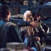 The 100 -- "Perverse Instantiation - Part One" -- Image: HU315b_0482 -- Pictured (L-R): Eliza Taylor as Clarke, Chris Larkin as Monty, and Lindsey Morgan as Raven -- Photo: Dean Buscher/The CW -- ÃÂ© 2016 The CW Network, LLC. All Rights Reserved