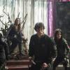 The 100 -- "Perverse Instantiation - Part Two" -- Image HU316c_0161 -- Pictured (L-R): Jarod Joseph as Miller, Paige Turco as Abby, Bob Morley as Bellamy, and  Marie Avgeropoulos as Octavia -- Credit: Diyah Pera/The CW -- ÃÂ© 2016 The CW Network, LLC. All Rights Reserved