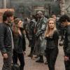 The 100 -- "Echoes" -- Image HU401a_0142 -- Pictured (L-R): Henry Ian Cusick as Kane, Paige Turco as Abby, Eliza Taylor as Clarke and Bob Morley as Bellamy -- Credit: Diyah Pera/The CW -- ÃÂ© 2016 The CW Network, LLC. All Rights Reserved