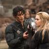 The 100 -- "Echoes" -- Image HU401a_0176 -- Pictured (L-R): Bob Morley as Bellamy and Eliza Taylor as Clarke -- Credit: Diyah Pera/The CW -- ÃÂ© 2016 The CW Network, LLC. All Rights Reserved
