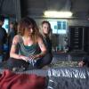 The 100 -- "The Four Horsemen" -- Image HU403a_0249 -- Pictured (L-R): Nadia Hilker as Luna, Eliza Taylor as Clarke, and Bob Morley as Bellamy -- Credit: Diyah Pera/The CW -- ÃÂ© 2017 The CW Network, LLC. All Rights Reserved