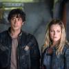 The 100 -- "The Four Horsemen" -- Image HU403a_0342 -- Pictured (L-R): Bob Morley as Bellamy and Eliza Taylor as Clarke -- Credit: Diyah Pera/The CW -- ÃÂ© 2017 The CW Network, LLC. All Rights Reserved