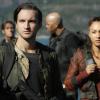 The 100 -- "A Lie Guarded" -- Image HU404b_0091 -- Pictured (L-R): Richard Harmon as Murphy and Lindsey Morgan as Raven -- Credit: Bettina Strauss/The CW -- ÃÂ© 2017 The CW Network, LLC. All Rights Reserved
