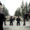 The 100 -- "The Tinder Box" -- Image HU405a_0041 -- Pictured (L-R): Henry Ian Cusick as Kane, Eliza Taylor as Clarke, and Bob Morley as Bellamy -- Credit: Diyah Pera/The CW -- ÃÂ© 2017 The CW Network, LLC. All Rights Reserved