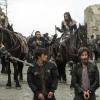 The 100 -- "The Tinder Box" -- Image HU405a_0238 -- Pictured (Front L-R): Bob Morley as Bellamy and Henry Ian Cusick as Kane (Rear L-R): Zachary McGowan as Roan and Tasya Teles as Echo -- Credit: Diyah Pera/The CW -- ÃÂ© 2017 The CW Network, LLC. All Rights Reserved
