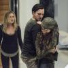 The 100 -- "Gimme Shelter" -- Image HU407a_0309 -- Pictured (L-R): Eliza Taylor as Clarke, Richard Harmon as Murphy, and Luisa D\'Oliveira as Emori -- Credit: Dean Buscher/The CW -- ÃÂ© 2017 The CW Network, LLC. All Rights Reserved