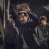 The 100 -- "God Complex" -- Image HU408a_0380 -- Pictured (L-R): Adina Porter as Indra, Henry Ian Cusick as Kane, and Chris Larkin as Monty -- Credit: Dean Buscher/The CW -- ÃÂ© 2017 The CW Network, LLC. All Rights Reserved