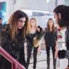 The 100 -- "God Complex" -- Image HU408b_0534 -- Pictured (Foreground L-R): Nadia Hilker as Luna  and Zachary McGowan as Roan (Back L-R) Jarod Joseph as Miller, Eliza Taylor as Clarke, and Paige Turco as Abby -- Credit: Dean Buscher/The CW -- ÃÂ© 2017 The CW Network, LLC. All Rights Reserved