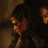 The 100 -- "Die All, Die Merrily" -- Image HU410b_0007 -- Pictured (L-R): Marie Avgeropoulos as Octavia and Adina Porter as Indra -- Credit: Bettina Strauss/The CW -- ÃÂ© 2017 The CW Network, LLC. All Rights Reserved