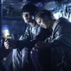 The 100 -- "The Other Side" -- Image HU411a_0268 -- Pictured (L-R):  Chris Larkin as Monty and Chelsey Reist as Harper -- Credit: Bettina Strauss/The CW -- ÃÂ© 2017 The CW Network, LLC. All Rights Reserved