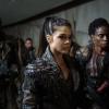 The 100 -- "The Chosen" -- Image HU412a_0161 -- Pictured (L-R): Marie Avgeropoulos as Octavia and Adina Porter as Indra -- Credit: Diyah Pera/The CW -- ÃÂ© 2017 The CW Network, LLC. All Rights Reserved