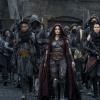 The 100 -- "Shifting Sands" -- Image Number: HUN505a_0185.jpg -- Pictured (L-R): Adina Porter as Indra, Marie Avgeropoulos as Octavia and Kyra Zagorsky as Kara -- Photo: Katie Yu/The CW --  ÃÂ© 2018 The CW Network, LLC. All rights reserved.