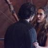 The 100 -- "Exit Wounds" -- Image Number: HU506b_0502.jpg -- Pictured (L-R): Bob Morley as Bellamy and Tasya Teles as Echo -- Photo: Michael Courtney/The CW -- ÃÂ© 2018 The CW Network, LLC All Rights Reserved.