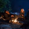 The 100 -- "Sanctum" -- Image Number: HUN601b_0257r.jpg -- Pictured (L-R): Tasya Teles as Echo, Bob Morley as Bellamy, and Eliza Taylor as Clarke -- Photo: Diyah Pera/The CW -- ÃÂ© 2019 The CW Network, LLC. All Rights Reserved.