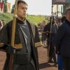 The 100 -- "The Gospel of Josephine" -- Image Number: HU605b_0002r.jpg -- Pictured: JR Bourne as Russell VII (far right) -- Photo: Shane Harvey/The CW -- © 2019 The CW Network, LLC. All rights reserved.