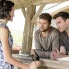 Julia Goldani Telles as Whitney, Joshua Jackson as Cole and Colin Donnell as Scotty in The Affair (season 1, episode 2). - Photo: Mark Schafer/SHOWTIME - Photo ID:  TheAffair_102_0575