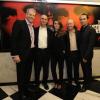THE AMERICANS -- Season 2 Premiere Event -- 2/24/14, NY, NY -- Pictured: (L-R) Noah Emmerich; Joel Fields, Executive Producer; Keri Russell; Joe Weisberg, Creator/Executive Producer; Matthew Rhys. CR. Jeffrey Neira/FX