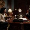 THE AMERICANS -- "Arpanet" -- Episode 6 (Airs Wednesday, April 9, 10:00 PM e/p) -- Pictured: (L-R) Annet Mahendru as Nina Sergeevna, Lev Gorn as Arkady Ivanovich -- CR: Patrick Harbron/FX