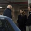 THE AMERICANS -- "Clark's Place" Episode 405 (Airs, Wednesday, April 13, 10:00 pm/ep) -- Pictured: (l-r) Frank Langella as Gabriel, Keri Russell as Elizabeth Jennings, Matthew Rhys as Philip Jennings. CR: Eric Liebowitz/FX