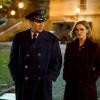 THE AMERICANS -- "Tchaikovsky" -- Season 6, Episode 2 (Airs Wednesday, April 4, 10:00 pm/ep) -- Pictured: (l-r) Victor Slezak as Rennhull, Keri Russell as Elizabeth Jennings. CR: Patrick Harbron/FX