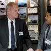 THE AMERICANS -- "Rififi" -- Season 6, Episode 6 (Airs Wednesday, May 2, 10:00 pm/ep) -- Pictured: (l-r) Noah Emmerich as Stan Beeman, Brandon J. Dirden as Dennis Aderholt. CR: Patrick Harbron/FX